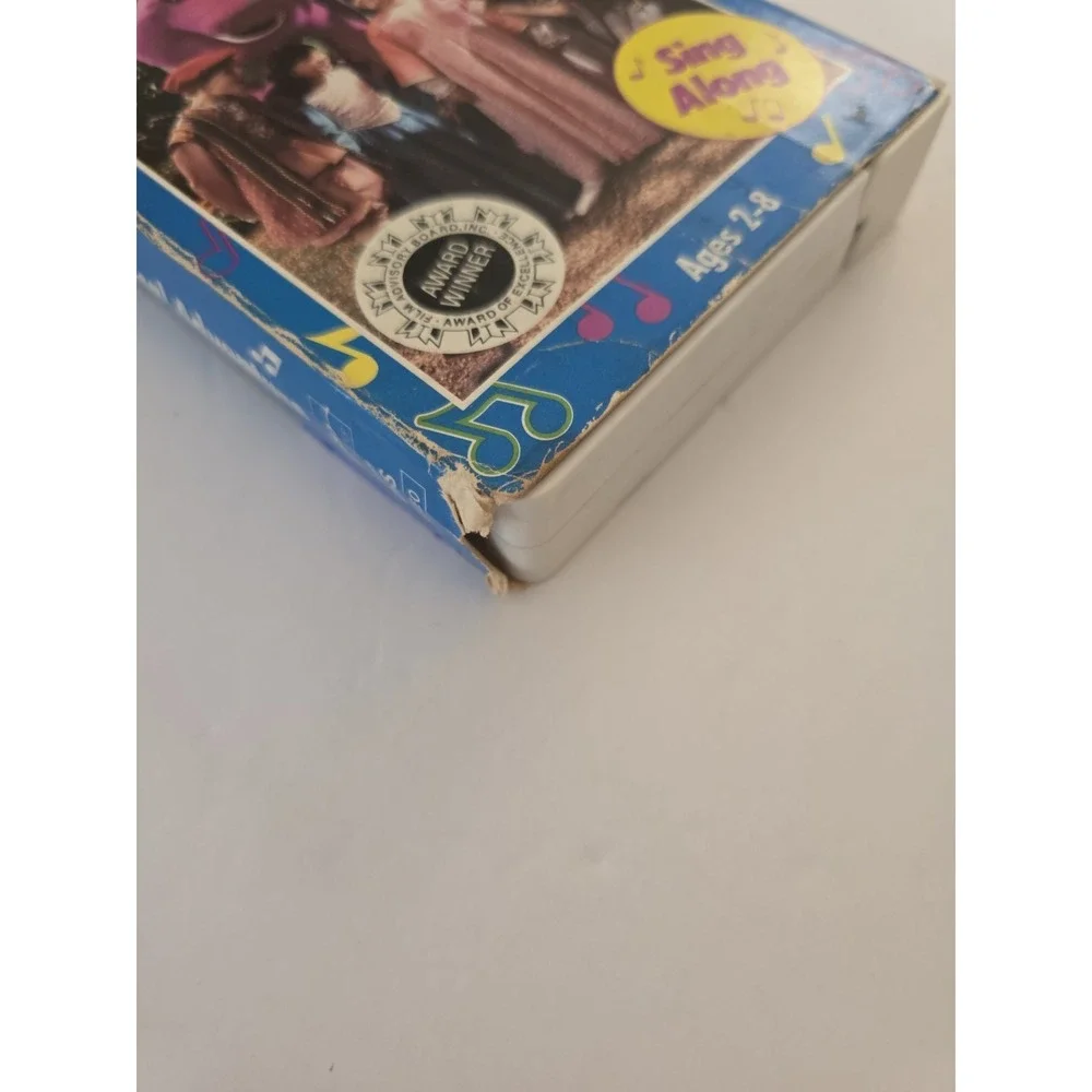 Vintage 1992 Barney's Magical Musical Adventure VHS Tape Sing Along  Lyons Kids